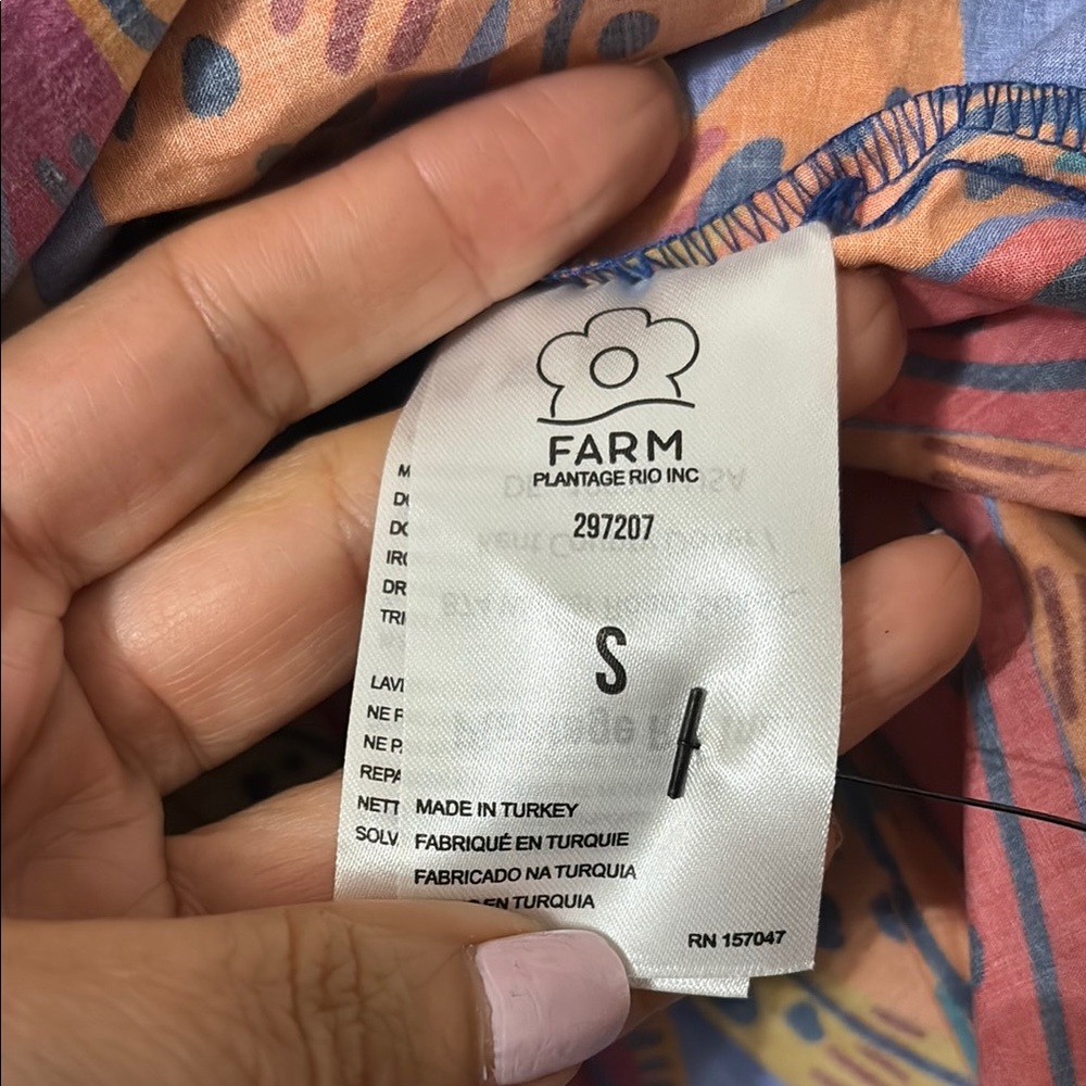 Farm rio Tropical Banana Print Sundress size small - Picture 5 of 10